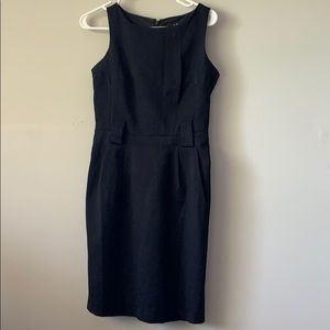 Black Sleeveless Work Dress